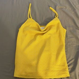 Drop scoop neck blouse